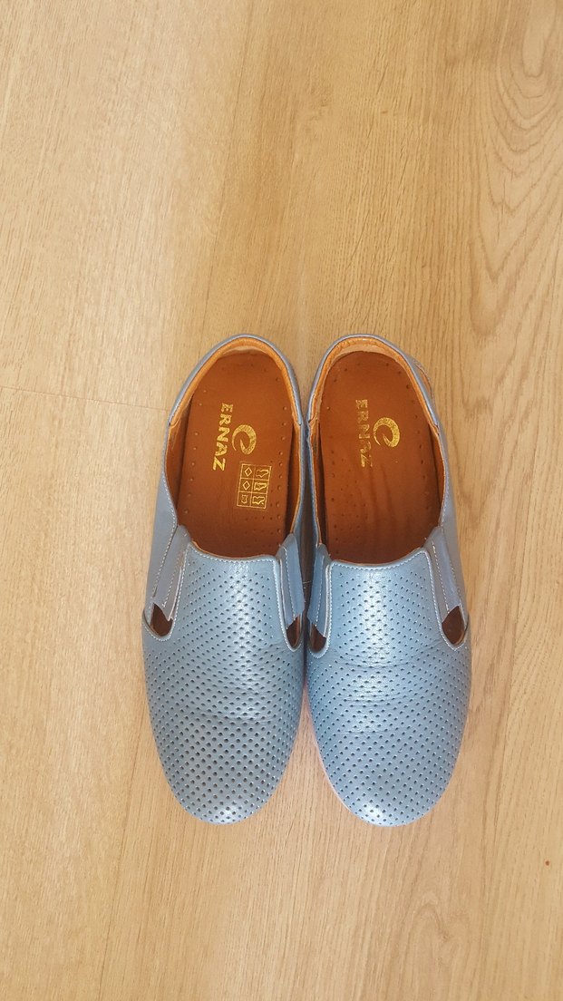 Mavi Dolgu Topuklu Kadın Espadril - Görsel 3