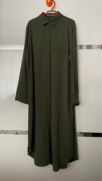 yeşil tunik