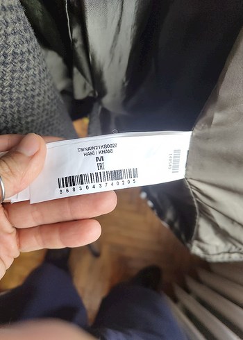 Düğmeli Gri Yün Erkek Kaşe Ceket - Görsel 4