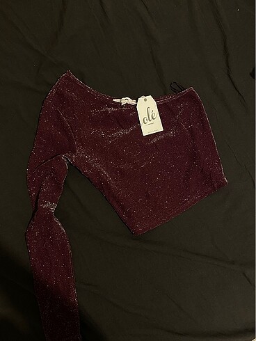 koton crop simli tek kol
