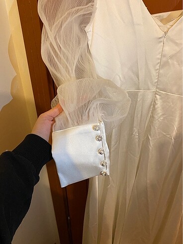 Nikah/Düğün elbisesi - Görsel 8