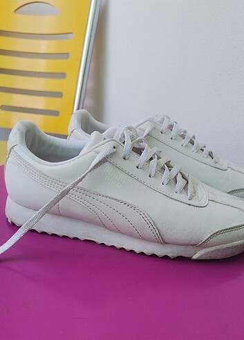 ORJİNAL PUMA ROMA BEYAZ SNEAKER