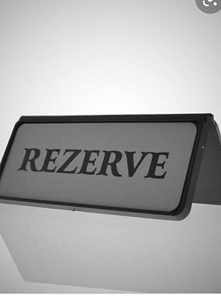 REZERVE ÜRÜNLER