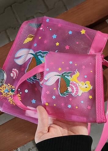Beden pembe Renk Çocuk Plaj Çantası