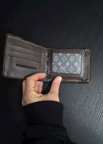 Kahverengi Kareli Erkek Cüzdanı - Görsel 3