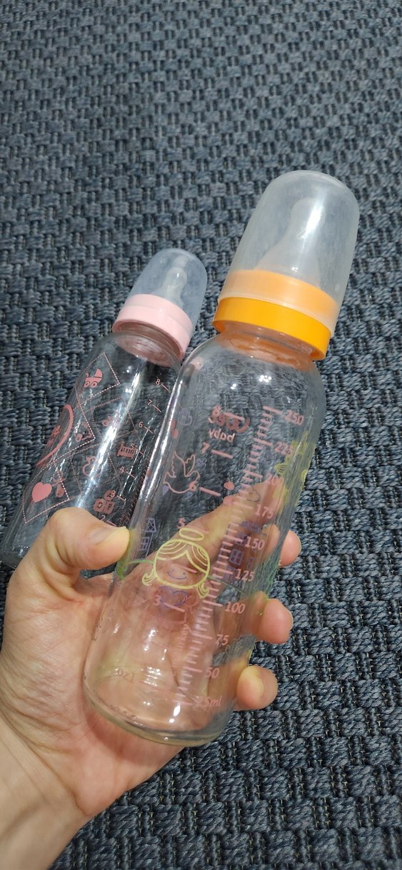 Renkli Bebek Biberonları 2'li Set - Görsel 3