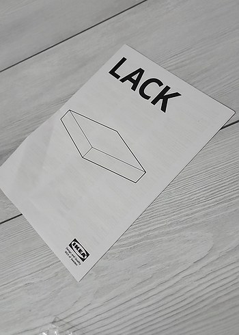 IKEA Lack beyaz duvar rafı - Görsel 8