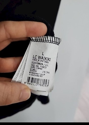 LC Waikiki Siyah Fermuarlı Sweatshirt