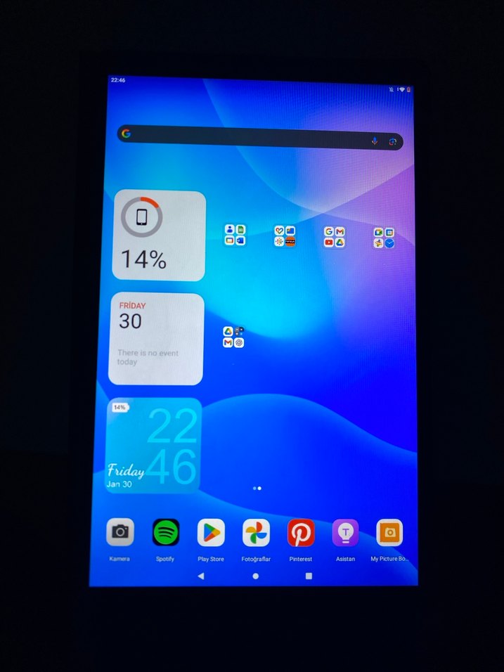 Lenovo Gri Tablet - Görsel 2