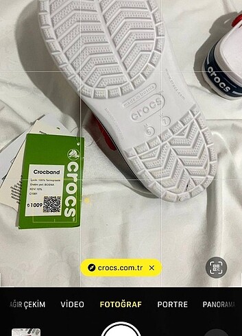 universal Beden Crocs Beyaz