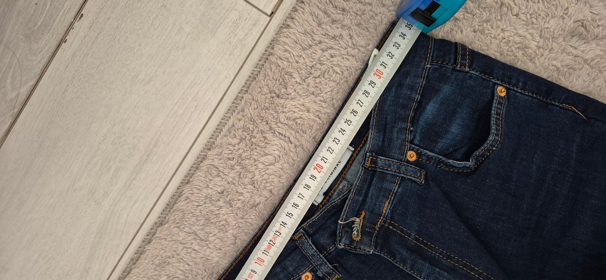 Kadın Lacivert Midi Kot Pantolon - Görsel 3