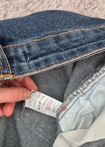 Kadın Mavi Regular Fit Midi Kot Pantolon - Görsel 5