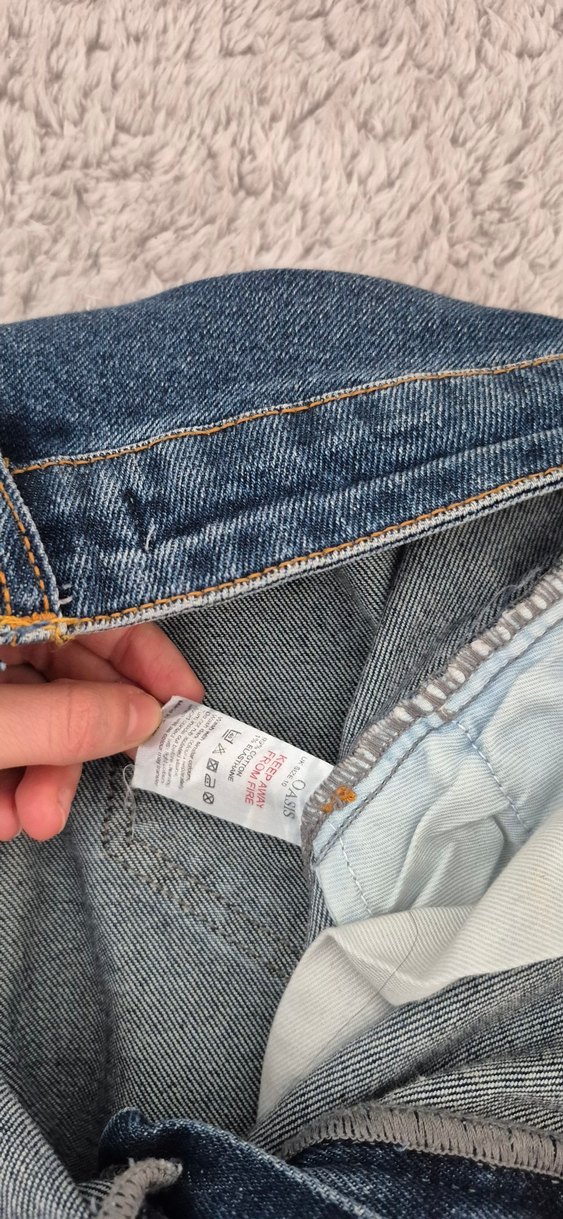 Kadın Mavi Regular Fit Midi Kot Pantolon - Görsel 5