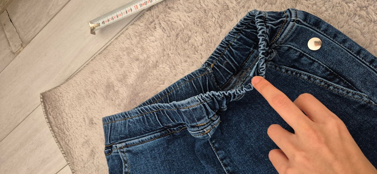 Düğmeli Gri Kadın Denim Midi Jean - Görsel 4