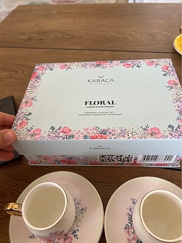 Karaca floral fincan - Görsel 5