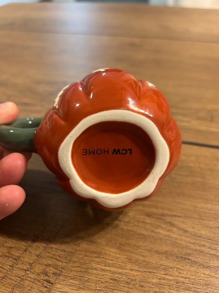 Balkabağı Desenli mini Seramik Sürahi - Görsel 3