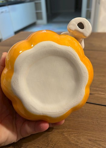 Sarı Kabak ve Tavşan Figürlü Dekoratif Kutu - Görsel 6