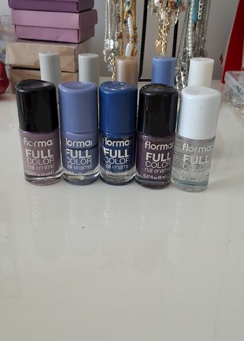 Flormar Full Color Mor Oje