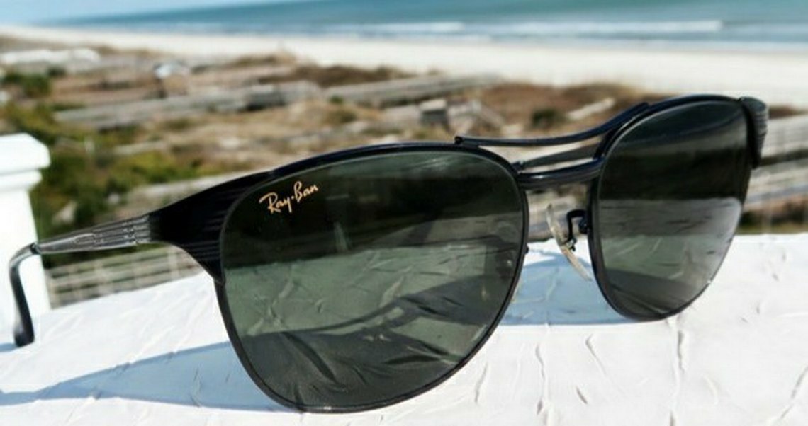 U.S.A. B&L Ray-Ban SIGNET Güneş Gözlüğü - Görsel 4