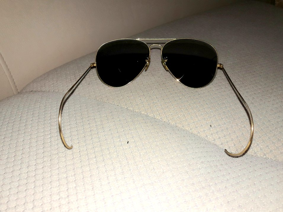 1950's B&L U.S.A. Ray-Ban Pilot Gözlüğü - Görsel 4
