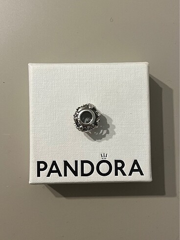 Pandora Kafes işi mor papatya charm