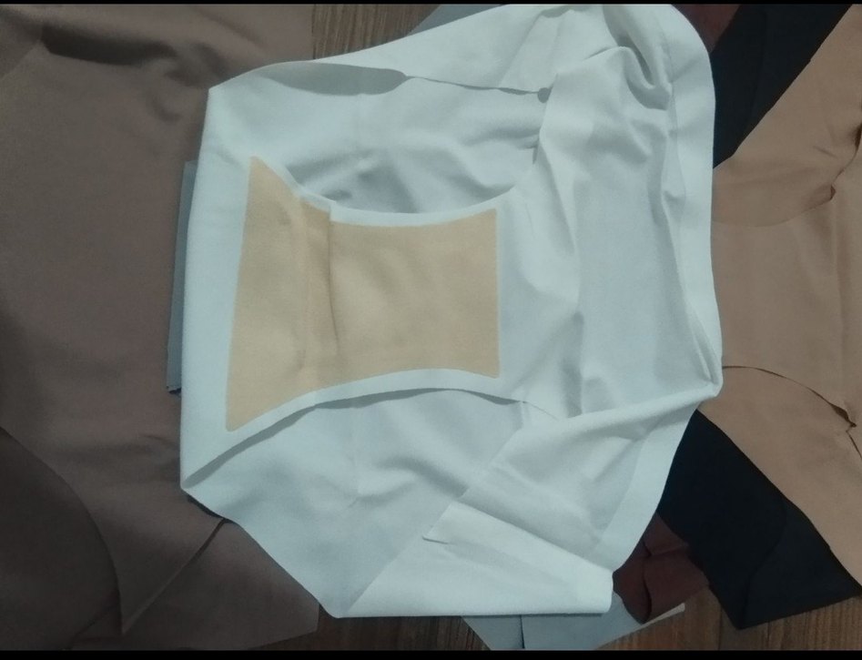 Kadın Midi Spor Tarz Düz Renk Külot 6 adet dikiş siz - Görsel 2