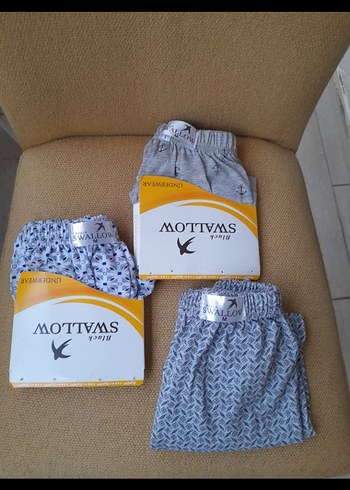 Çocuk Baskılı Gri Boxer Seti - Görsel 3