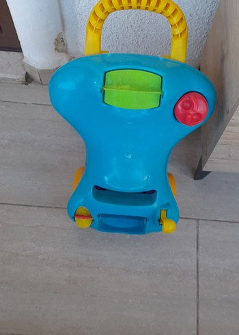 Renkli Mavi ilk adım arabası - Görsel 3