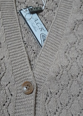 Vizon Örgü Kadın standart yelek - Görsel 5