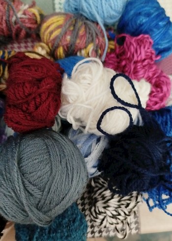 Çeşitli Renklerde El İşi İplikler - Görsel 6
