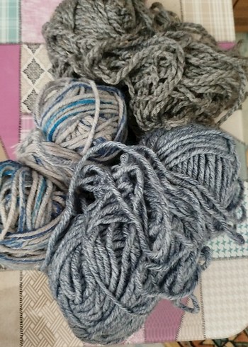 Bohem Tarzı El İşi Yün İplik Seti - Görsel 3