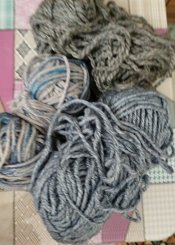 Bohem Tarzı El İşi Yün İplik Seti - Görsel 5