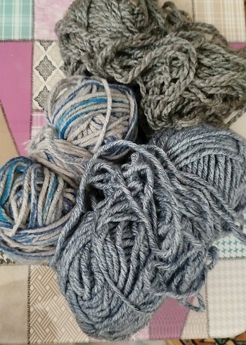 Bohem Tarzı El İşi Yün İplik Seti - Görsel 2