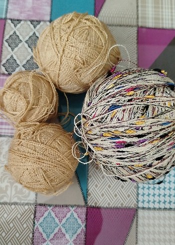 Bohem Tarzda El İşi İplik Topları - Görsel 4