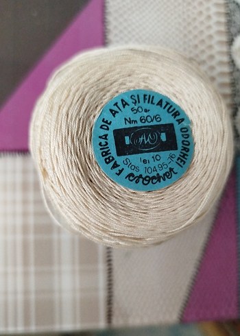 dantel İpliği 50 gr 60/6 Nm - Görsel 5