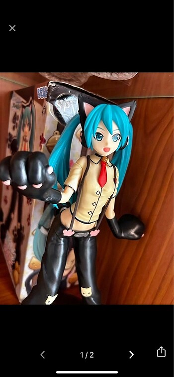 Hatsune miku nyanko figür