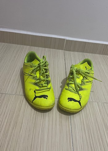 Sarı Erkek Çocuk Spor Ayakkabısı puma 38 numara