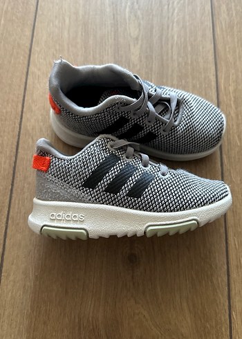 Adidas Adidas Erkek Çocuk Gri Bağcıklı Sneaker