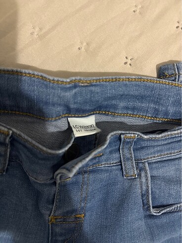 6 Yaş Beden mavi Renk Kot pantolon
