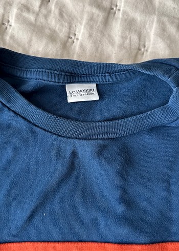 Mavi Baskılı cocukSweatshirt - Görsel 2