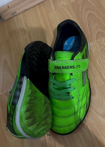 Yeşil Erkek Çocuk Spor Ayakkabı Velcro - Görsel 3