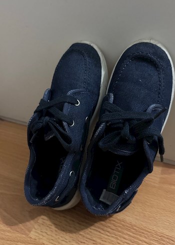 Lacivert Denim Erkek Çocuk Spor Ayakkabı - Görsel 4