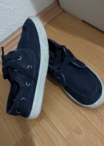 Lacivert Denim Erkek Çocuk Spor Ayakkabı - Görsel 3