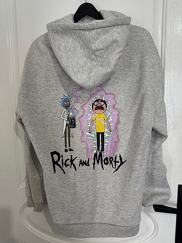 s Beden gri Renk Rick and Morty sweatshirt