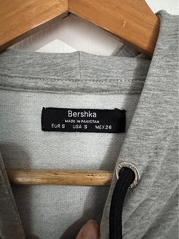 s Beden bershka gri kısa hırka