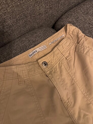 Bershka Bershka Krem Rengi Pantolon