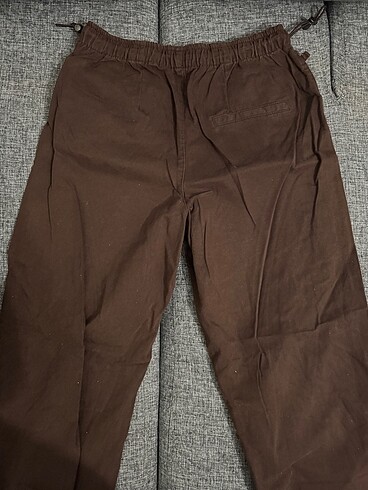 s Beden Bershka kahverengi paraşüt pantolon