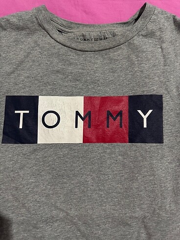 Tommy Hilfiger Tommy Gri Tişört