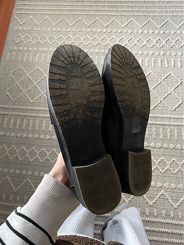 38 Beden siyah Renk Loafer