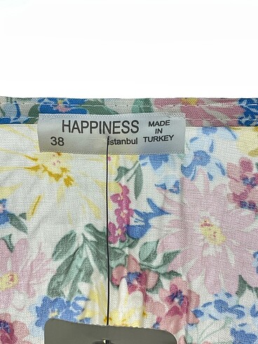 38 Beden çeşitli Renk Happiness Uzun Elbise %70 İndirimli.